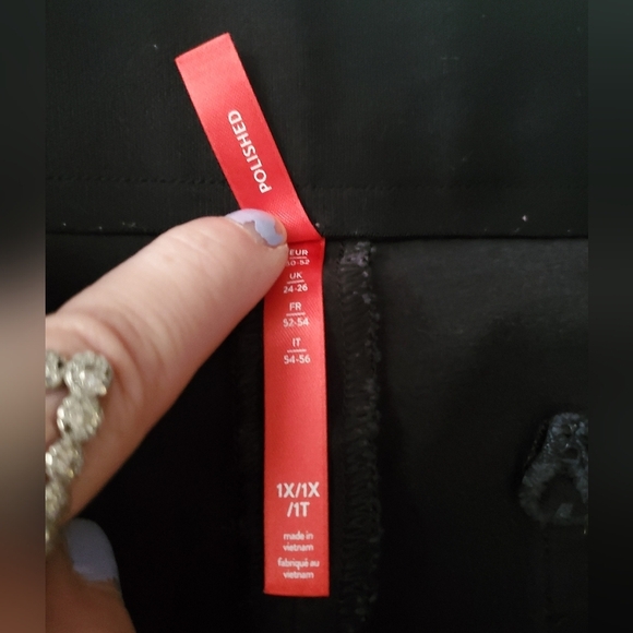 SPANX Polished Kick Flare Pull-On Cropped Pants Size 1X - Picture 9 of 13